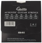 Guitto GSA-012 Acoustic Guitar Strings 12-53