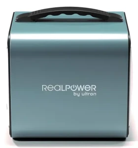 RealPower PS-300C zelená / Nabíjecí stanice / 300 W / 76 800 mAh / 276,4 Wh / 2x AC / USB-C PD 60W (415191)