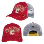 Outerstuff Dětská kšiltovka Calgary Flames NHL Top Player Snapback