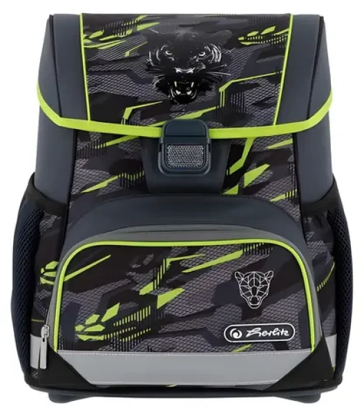 HERLITZ Školní aktovka Loop Plus Wild Panther / 17 l / boční a přední kapsa / reflexní prvky (400205562)