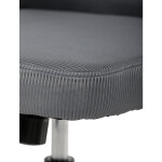 Kancelářská židle, houpací mechanismus, šedá, KA-K2021 GREY