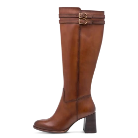 Tamaris 1-25547-47-305 Dámské kozačky cognac 40
