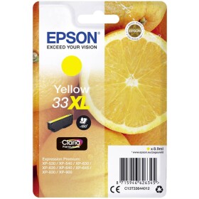 Epson Ink T3364, 33XL originál žlutá C13T33644012 - Epson C13T33644012 - originální