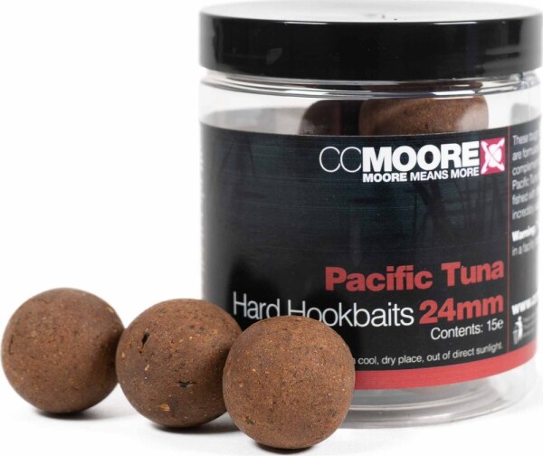 CC Moore Boilie Pacific Tuna Hard Hookbaits - 24mm 15ks,CC Moore Boilie Pacific Tuna Hard Hookbaits - 24mm 15ks
