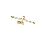 Koupelnové nástěnné LED svítidlo SWE019-1W Gold OSW-20118
