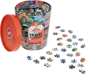 RIDLEY'S GAMES Puzzle Bucket List 50 úchvatných cestovatelských destinací