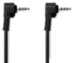 Nedis audio video kabel jack 3,5 mm - jack 3,5 mm černý / Audio video kabel / poniklované konektory / 2 m (CVGL22000BK20)
