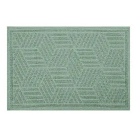 Spirella CUBO bazalková / Koupelnová předložka / bavlna / 50 x 80 cm / protiskluzová