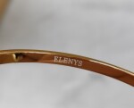ELENYS Grace – pozlacený náramek 18K žluté zlato Délka náramku: Vnitřní průměr 6 cm / obvod cca 18,8 cm