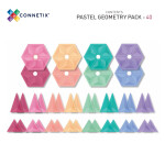 Connetix Connetix Tiles - Magnetická Stavebnice Pastelová Geometry 40 ks