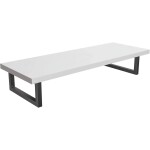 CERANO Deska pod umyvadlo Navira Pro + 2 konzole pod desku - bílá matná - 80x46x3,6 cm - 606021