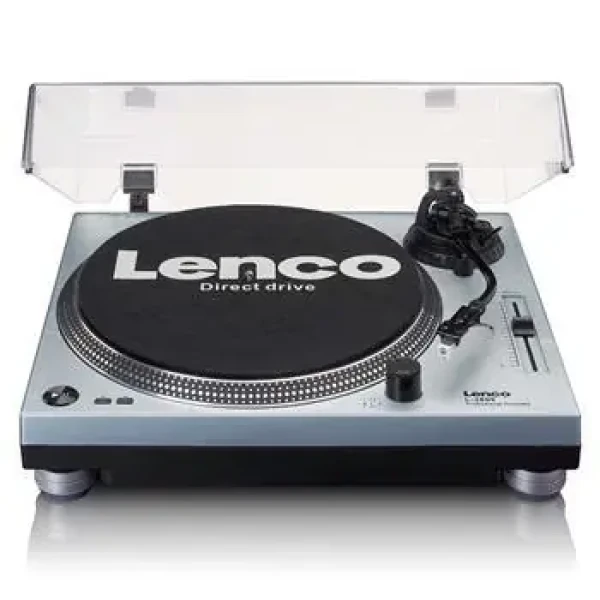 Lenco L-3809ME stříbrná / Gramofon (L-3809ME)