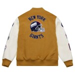 Mitchell & Ness Pánská bunda New York Giants NFL Dusted Varsity Créme Velikost: S