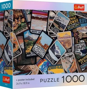 TREFL Puzzle Americké suvenýry