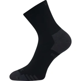 VOXX Ponožky sportovní z BIO bavlny BOAZ černé (3 páry) 39-42 120143