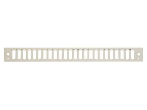 Equip Patchpanel 24x SC-Duplex světle šedý / Patch panel / Optický / 1U / 19" / ocel (337103)