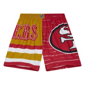 Mitchell & Ness Pánské kraťasy San Francisco 49ers NFL Jumbotron 3.0 Shorts Velikost: M