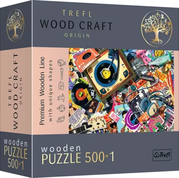 TREFL Wood Craft Origin Ve světě hudby 501 dílků