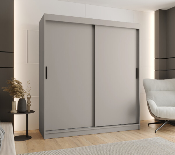 Šatní skříň Abi Rubino T Rozměry: 180 cm, Barva korpusu + barva dveří: Kašmír