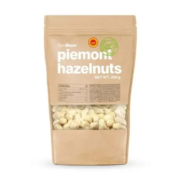 Lískové oříšky z Piemontu - GymBeam (200 g) (106732-1-200g)