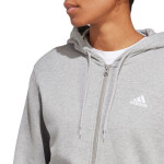 Mikina adidas Essentials Linear Full-Zip French Terry Hoodie IC6866