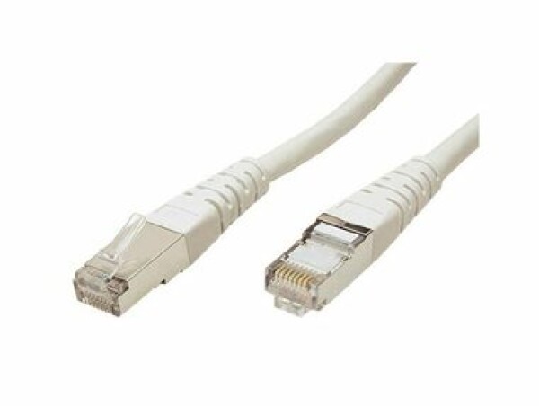 Solaris CAT6 SFTP PVC 1m šedá / Patch kabel / RJ45-RJ45 / AWG26 (C6-315GY-1MB)