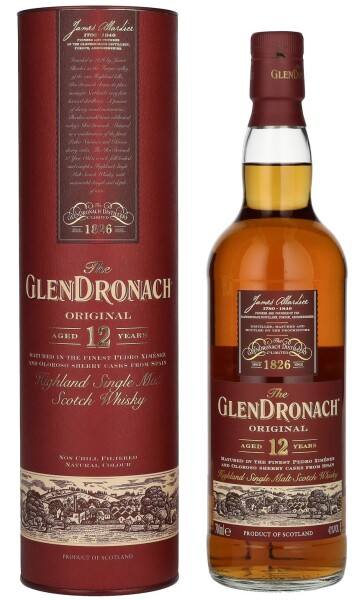 GlenDronach Original Whisky 12y 43% 0,7 l (tuba)