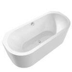 POLYSAN - VIVA A MONOLITH rohová vana 170x75x60cm, bílá 89119MA