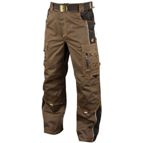 Montérkové kalhoty VISION pasové H9143 tarmac khaki prodloužení 194 cm 58 tarmac