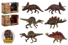 Dinosaurus oboustranný Animal World - Johntoy