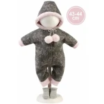 Llorens M844-04 obleček pro panenku miminko NEW BORN velikosti 43–44 cm