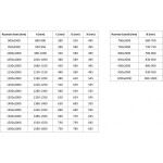 MEXEN/S - Exo sprchový kout dveře křídlové 140 x 85, transparent, chrom 819-140-085-01-00