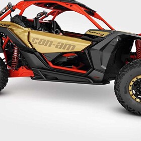 Boční nášlapy Rock na Can-Am Maverick X3 - černé barvy
