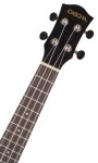 Cascha HH 2300 Premium Mahogany Ukulele Set Black