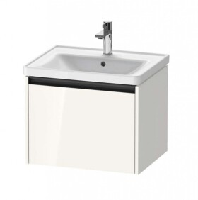 DURAVIT - Ketho.2 Umyvadlová skříňka 44x58x46 cm, 1 zásuvka, lesklá bílá K25081022220000