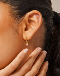 ENAMEL Copenhagen Hoops, Belle Pearl
