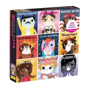 Mudpuppy Puzzle Music Cats