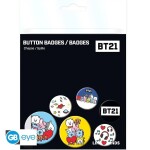 BT21 - set odznaků