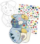 Avenue Mandarine Avenue Mandarine kreativní omalovánky se samolepkami, Kočky