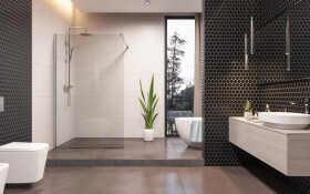 Aquatek OASIS F1 80x200cm - Sprchová zástěna