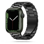 Tech-Protect Stainless Bracelet černá / Řemínek pro Apple Watch / článkový tah / 42/44/45/49 mm