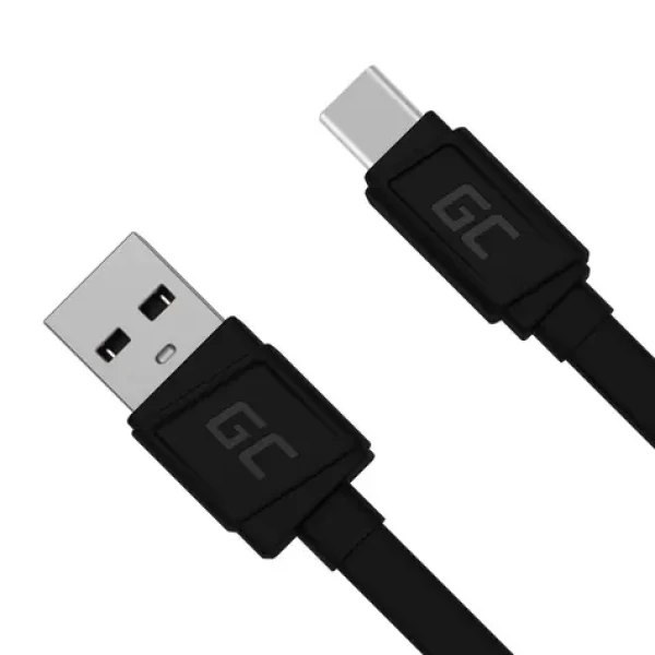 Green Cell KABGC03 černá / Kabel USB-A (M) - USB-C (M) / 0.25 m / USB 2.0 (KABGC03)