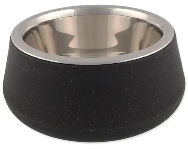 Dog Fantasy EcoStyle šedá / Miska / Nerezová / 17 cm / 850 ml (454-855046)