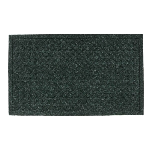 House Doctor Rohožka Rectangle Green, zelená barva