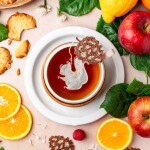 TEA HERITAGE Čaj rooibos s červeným pomerančem Squirrel 5 ks, hnědá barva, papír, textil