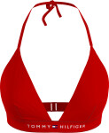 Dámské plavky horní díl FIXED TRIANGLE PADDED BIKINI TOP UW0UW04109XLG červená Tommy Hilfiger