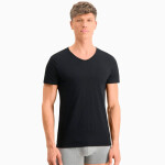 Puma Basic V-Neck T-Shirt 2pak M 935017-01 pánské L