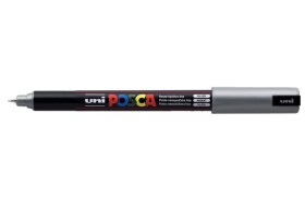 Akrylový popisovač Uni Posca 1MR 0,7 mm trubičkový hrot, stříbrný 26
