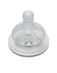 NIP Dudlík kulatý široký silikon-S 2ks / od 0 měsíců (NIP33030)