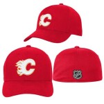 Outerstuff Dětská kšiltovka Calgary Flames NHL Structured Flex